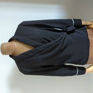 Zara black blouse sz xs